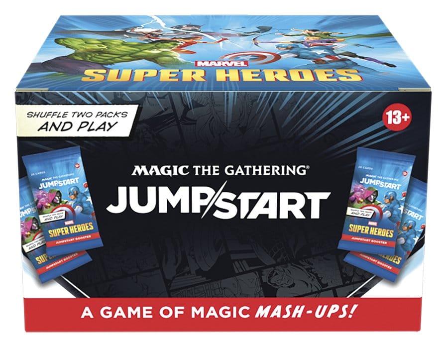 Magic the Gathering Marvel Super Heroes Jumpstart Booster Display (24) 8 Magic the Gathering Marvel Super Heroes Jumpstart Booster Display (24) - Bilde 8
