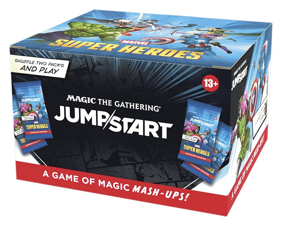 Magic the Gathering Marvel Super Heroes Jumpstart Booster Display (24) 9 Magic the Gathering Marvel Super Heroes Jumpstart Booster Display (24) - Bilde 9