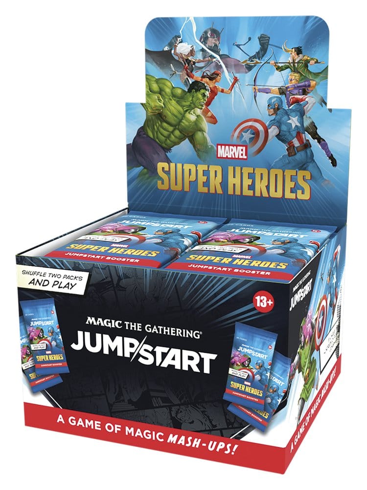 Magic the Gathering Marvel Super Heroes Jumpstart Booster Display (24) 1 Magic the Gathering Marvel Super Heroes Jumpstart Booster Display (24)
