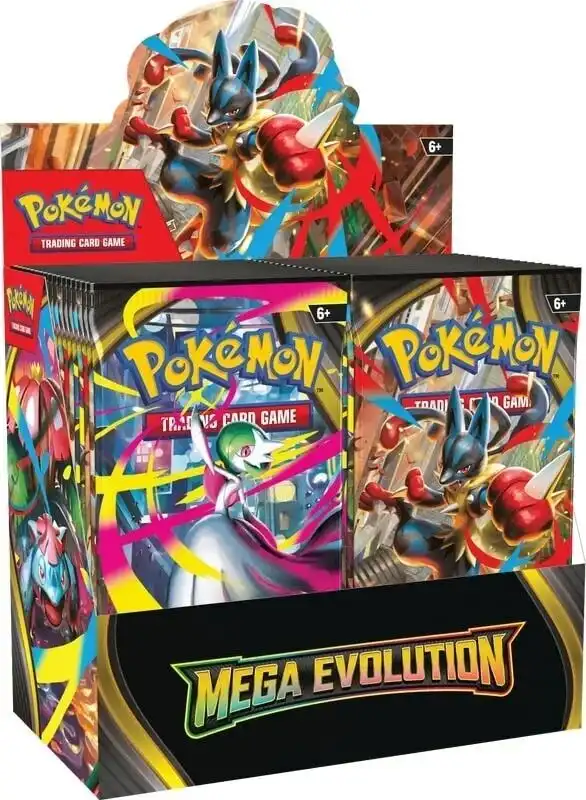 Pokémon Mega Evolution Booster Box – Fabrikkforseglet boks med 36 boosterpakker 1 Pokémon Mega Evolution Booster Box – Fabrikkforseglet boks med 36 boosterpakker