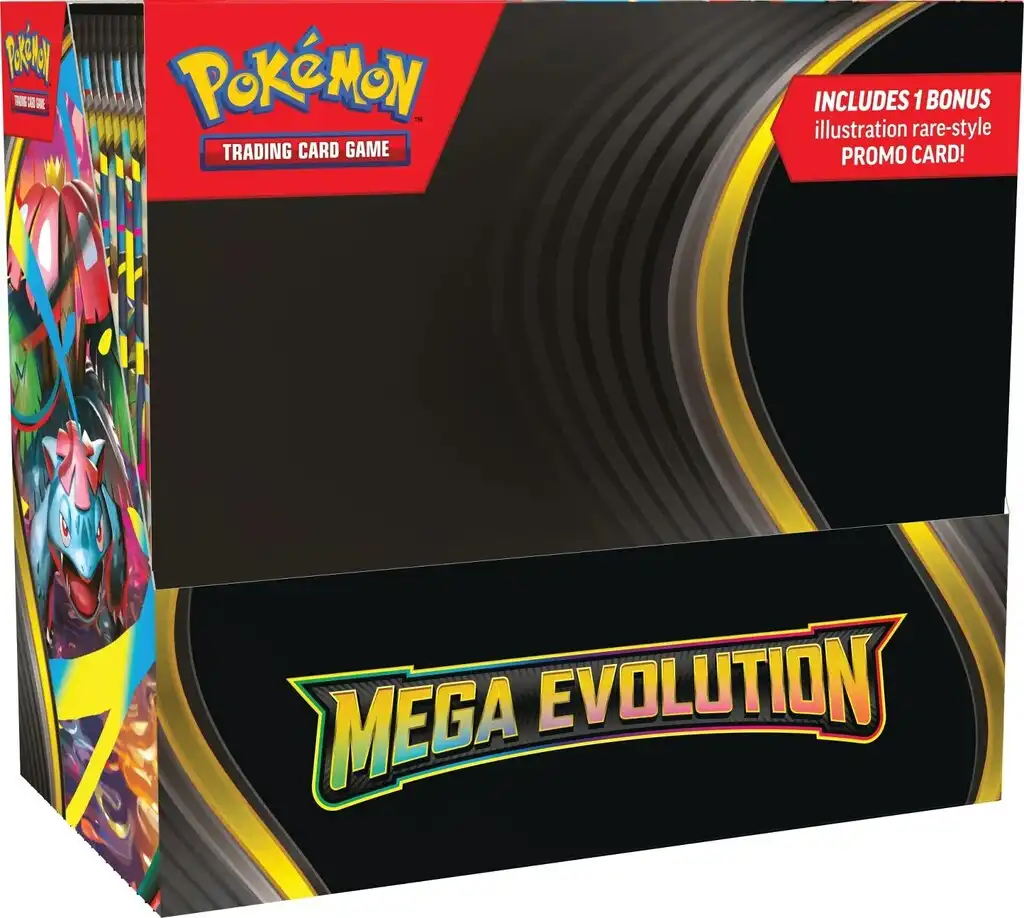 Pokemon Mega Evolution ENHANCED Booster Box – 36 pakker og eksklusivt Bulbasaur-kort 1 Pokemon Mega Evolution ENHANCED Booster Box – 36 pakker og eksklusivt Bulbasaur-kort
