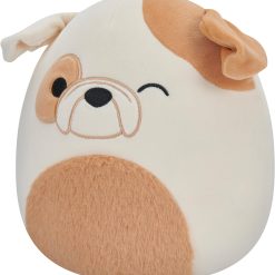 Squishmallows Originals 19 cm Brock The Bulldog with Fluffy Stomach 6 Squishmallows Originals 19 cm Brock The Bulldog with Fluffy Stomach