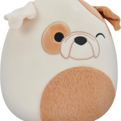 Squishmallows Originals 19 cm Brock The Bulldog with Fluffy Stomach 9 Squishmallows Originals 19 cm Brock The Bulldog with Fluffy Stomach