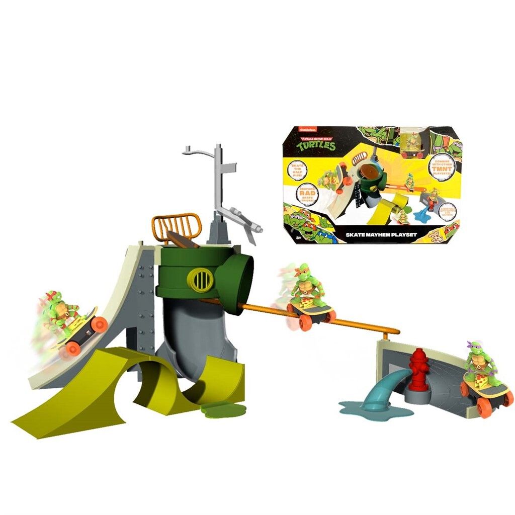 Teenage Mutant Ninja Turtles Skate Mayhem Playset 1 Teenage Mutant Ninja Turtles Skate Mayhem Playset