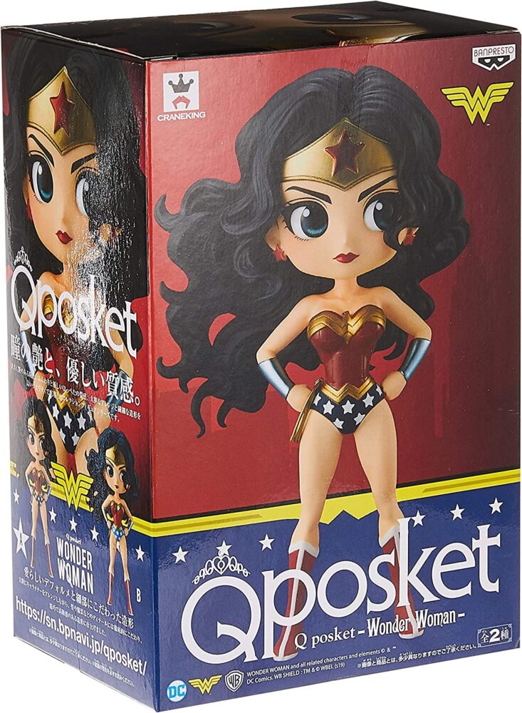 DC COMICS – Collection Figurine Q posket Wonder Woman 14cm 1 DC COMICS – Collection Figurine Q posket Wonder Woman 14cm
