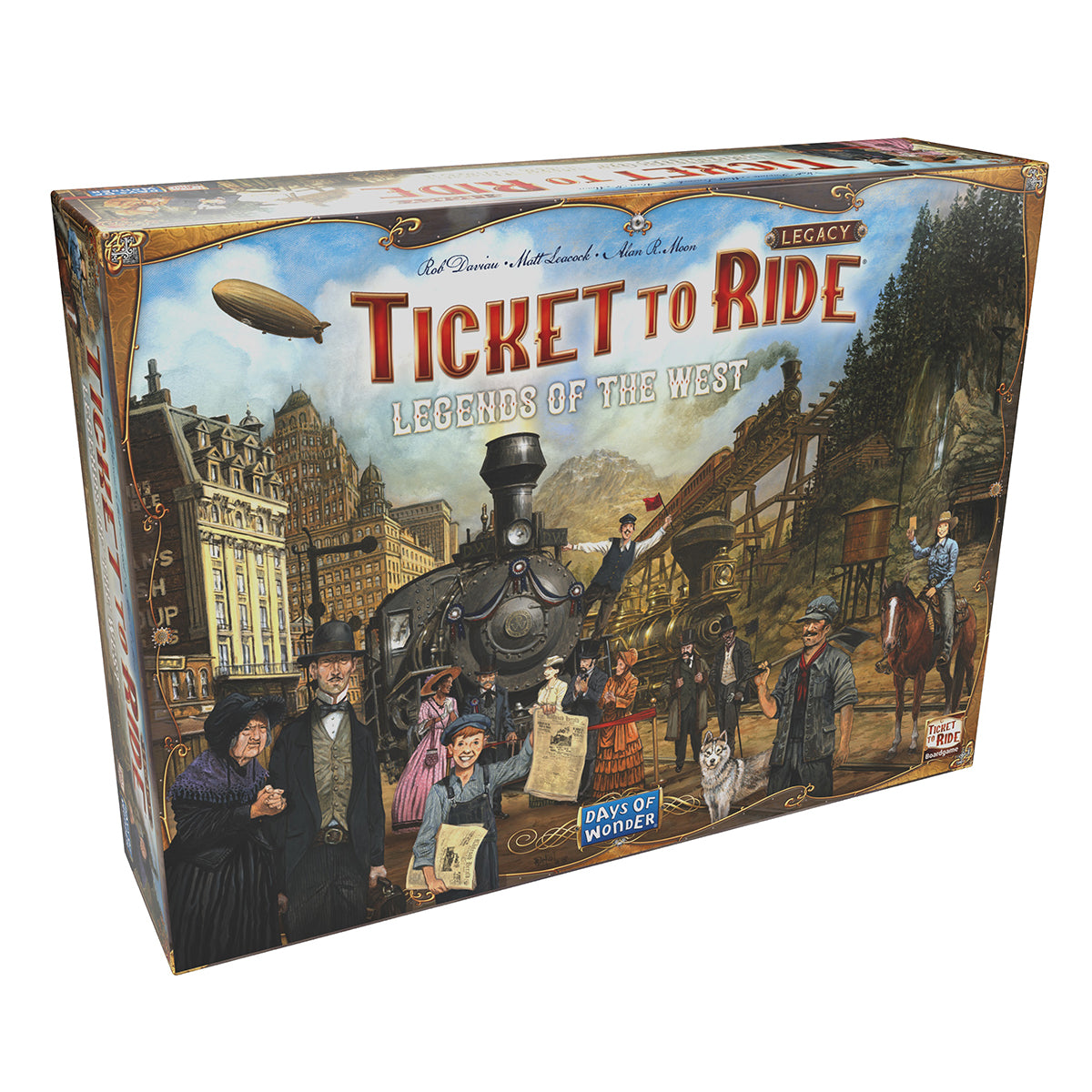 Ticket to Ride Legacy: Legends of the West 1 Ticket to Ride Legacy: Legends of the West