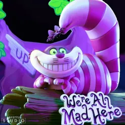 Disney Alice in Wonderland White Chesire Cat – Samlefigur