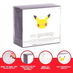 PET Protectors 5-Pack for Pokémon Elite Trainer Boxes