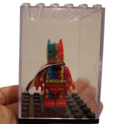 Evoretro Akryl Utstillingsboks for mini-figurer Enkel Stabelbar