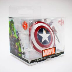 Marvel Comics Metall Nøkkelring Captain America Shield - Bilde 3