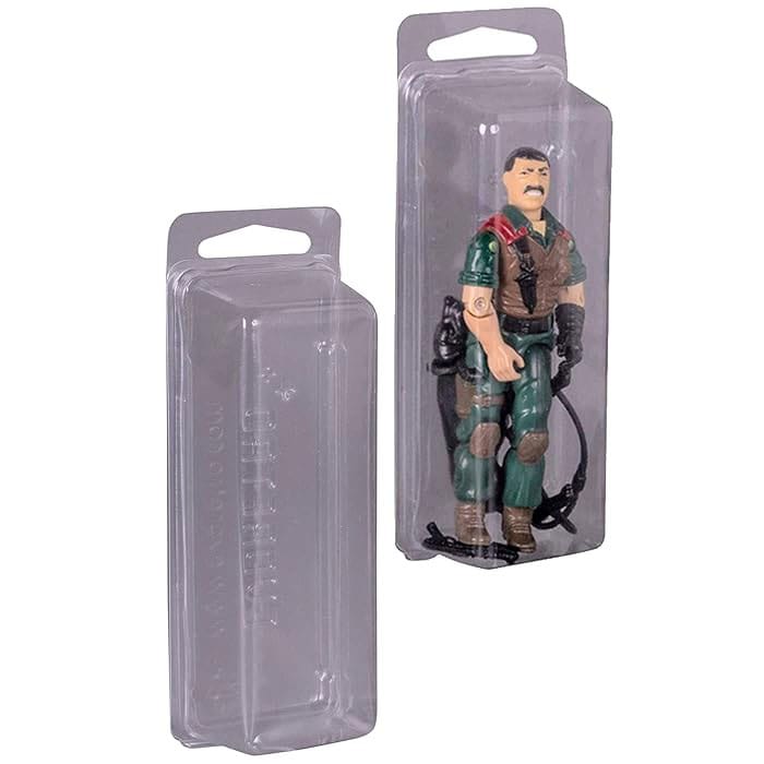 Clamshell PET-beskyttere 50-Pack for Actionfigurer 1 Clamshell PET-beskyttere 50-Pack for Actionfigurer