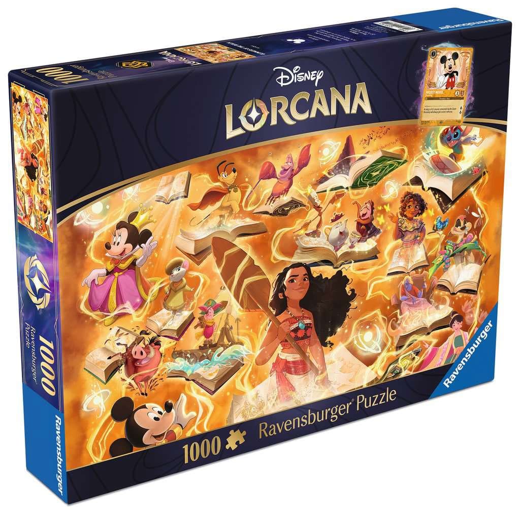 Disney Lorcana Jigsaw Puzzle Glimmers of the Realm: Amber (1000 brikker) 1 Disney Lorcana Jigsaw Puzzle Glimmers of the Realm: Amber (1000 brikker)