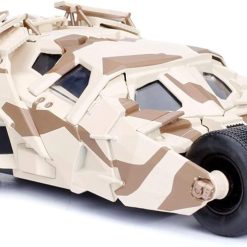 Tumbler Camo Batmobile with Figure - Hollywood Rides - Diecast 1:24