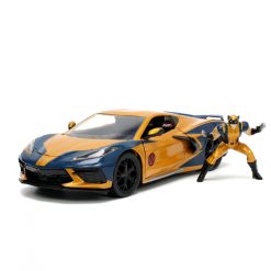 Marvel X-Men Wolverine 2020 Chevy Corvette Stingray 1:24