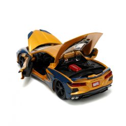 Marvel X-Men Wolverine 2020 Chevy Corvette Stingray 1:24