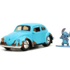 Lilo & Stitch Volkswagen Beetle 1959 1:32 diecast w/ 1.65" Stitch Figure 13 Lilo & Stitch Volkswagen Beetle 1959 1:32 diecast w/ 1.65" Stitch Figure
