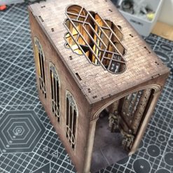 House of the Dragon Tiny Adventures Book Nook Mini Diorama Iron Throne 23 cm