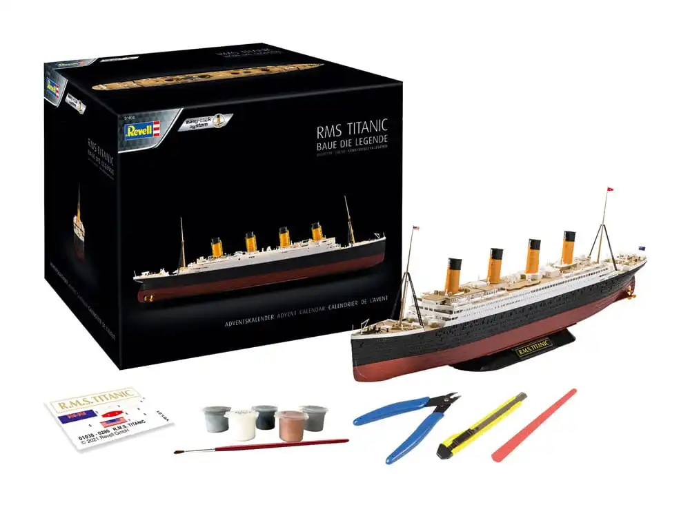 Titanic Adventskalender - RMS Titanic 1/600 Modellbyggesett 7 Titanic Adventskalender - RMS Titanic 1/600 Modellbyggesett - Bilde 7