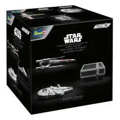Star Wars Adventskalender - Millennium Falcon, X-Wing Fighter, Darth Vader's TIE Fighter Modellbyggesett 15 Star Wars Adventskalender - Millennium Falcon, X-Wing Fighter, Darth Vader's TIE Fighter Modellbyggesett - Bilde 7