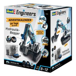 Revell Engineers Adventskalender Hydraulisk Gravemaskin Modellsett