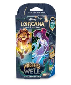 Disney Lorcana: Whispers in the Well (Set 10) Starter Deck: Amber & Emerald