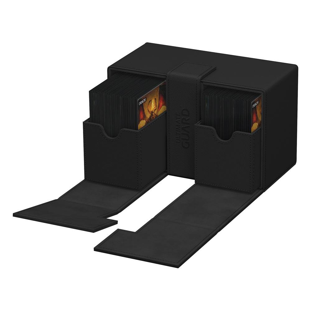 Ultimate Guard Twin Flip'n'Tray 160+ Xenoskin - Svart 7 Ultimate Guard Twin Flip'n'Tray 160+ Xenoskin - Svart - Bilde 7