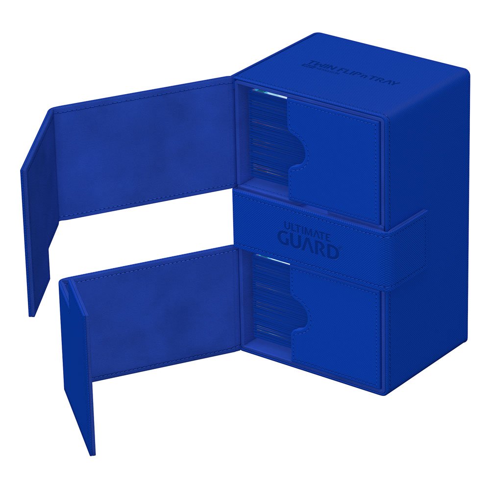 Ultimate Guard Twin Flip'n'Tray 160+ Xenoskin - Blå 5 Ultimate Guard Twin Flip'n'Tray 160+ Xenoskin - Blå - Bilde 5