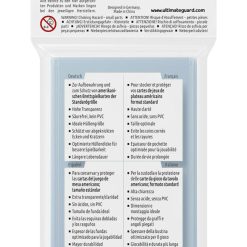 Ultimate Guard Premium Soft Sleeves for Board Game Cards Standard American (60)