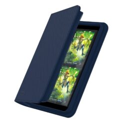 Ultimate Guard Zipfolio 160 8-Pocket Xenoskin - Blå