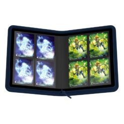 Ultimate Guard Zipfolio 160 8-Pocket Xenoskin - Blå