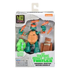 Teenage Mutant Ninja Turtles 40th Anniversary Original Sketch Michelangelo 10cm Actionfigur