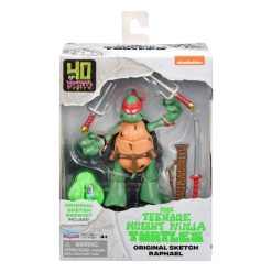 Teenage Mutant Ninja Turtles 40th Anniversary Original Sketch Raphael 10cm Actionfigur