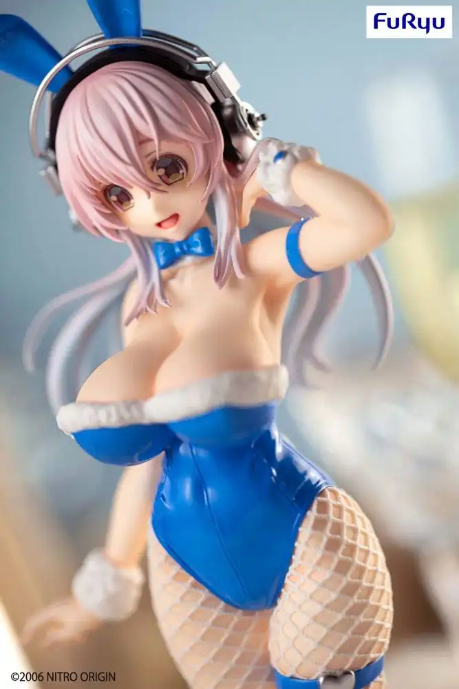 Super Sonico BiCute Bunnies “Blue Rabbit” Figure – PVC-statue 30 cm 3 Super Sonico BiCute Bunnies “Blue Rabbit” Figure – PVC-statue 30 cm - Bilde 3