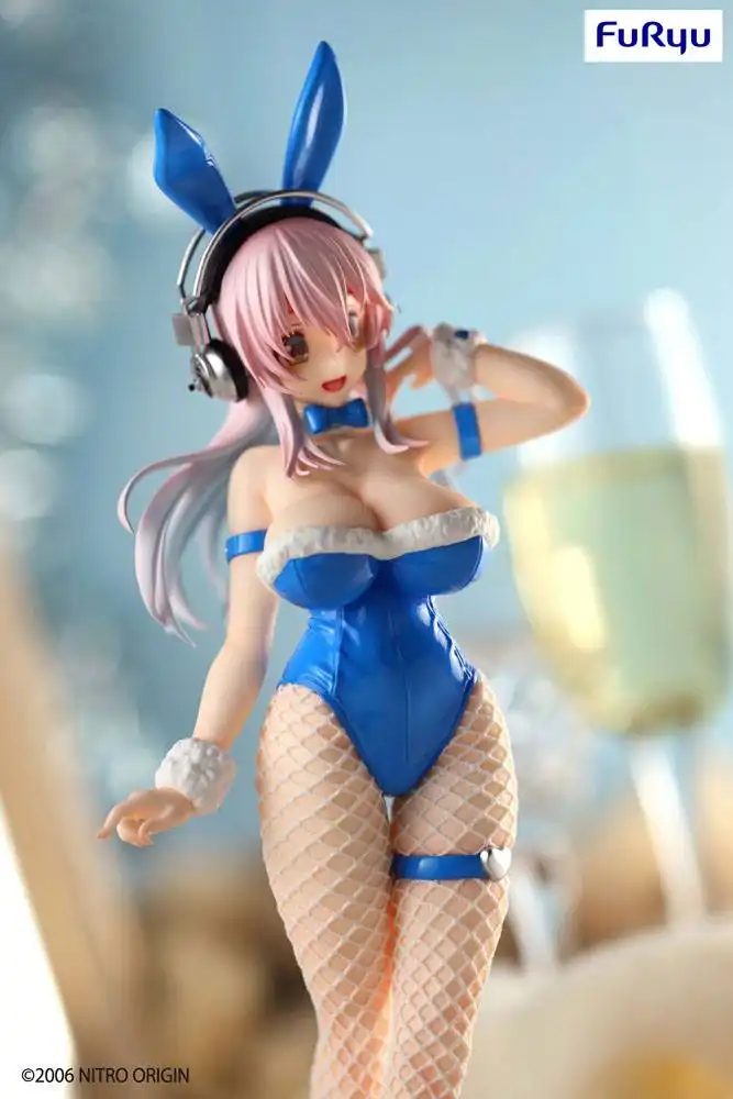 Super Sonico BiCute Bunnies “Blue Rabbit” Figure – PVC-statue 30 cm 4 Super Sonico BiCute Bunnies “Blue Rabbit” Figure – PVC-statue 30 cm - Bilde 4