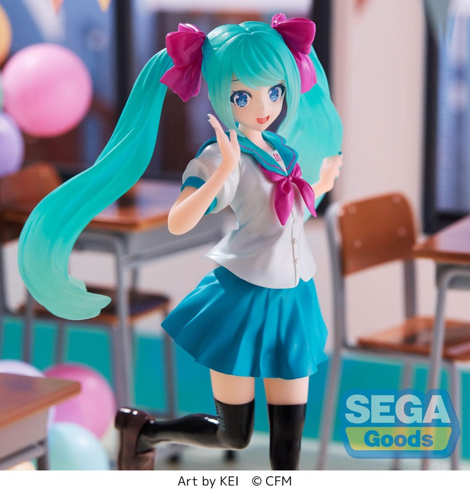 Hatsune Miku Luminasta PVC Statue Hatsune Miku 16th Anniversary KEI Ver. 18 cm 4 Hatsune Miku Luminasta PVC Statue Hatsune Miku 16th Anniversary KEI Ver. 18 cm - Bilde 4