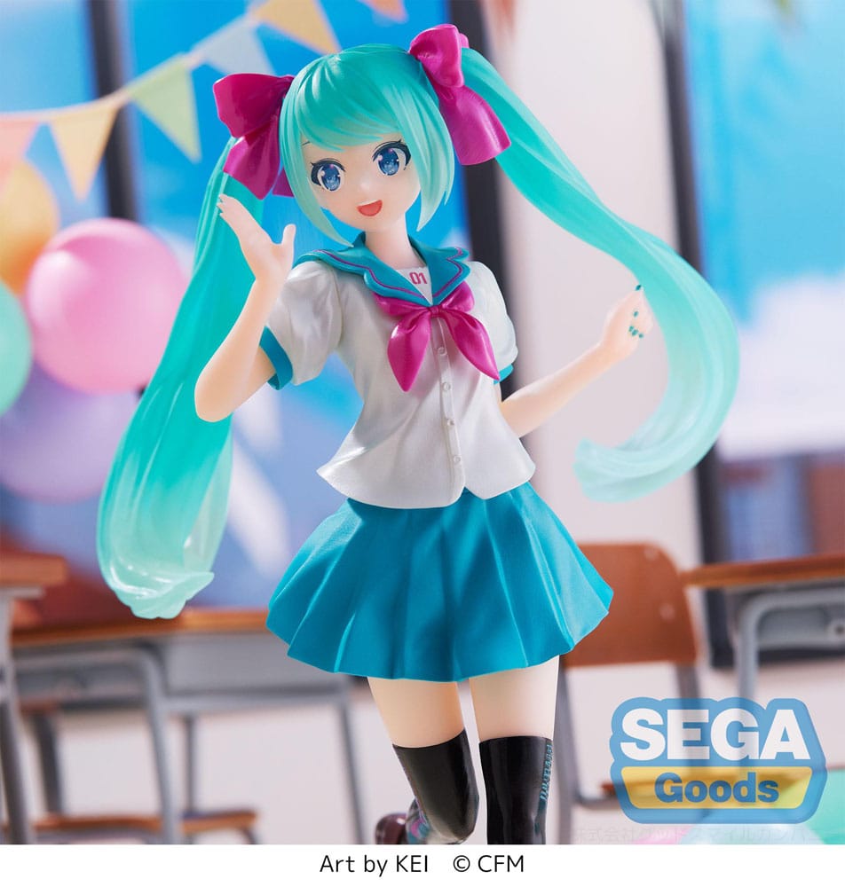 Hatsune Miku Luminasta PVC Statue Hatsune Miku 16th Anniversary KEI Ver. 18 cm 5 Hatsune Miku Luminasta PVC Statue Hatsune Miku 16th Anniversary KEI Ver. 18 cm - Bilde 5