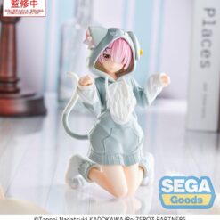 Re:Zero Starting Life in Another World Yumemirize PVC Statue Ram Mofumofu Pack 11 cm