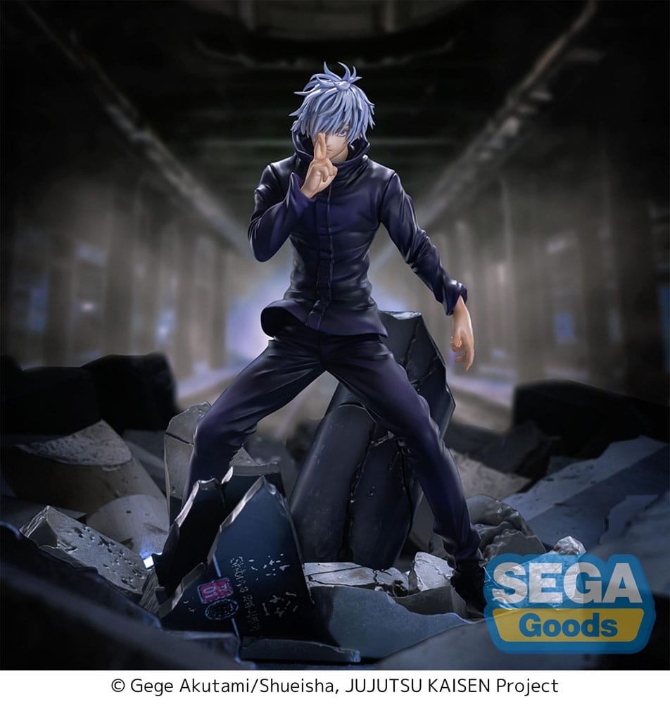 Jujutsu Kaisen Figurizm Luminasta PVC Statue Shibuya Incident Satoru Gojo Unlimited Void 21 cm 3 Jujutsu Kaisen Figurizm Luminasta PVC Statue Shibuya Incident Satoru Gojo Unlimited Void 21 cm - Bilde 3