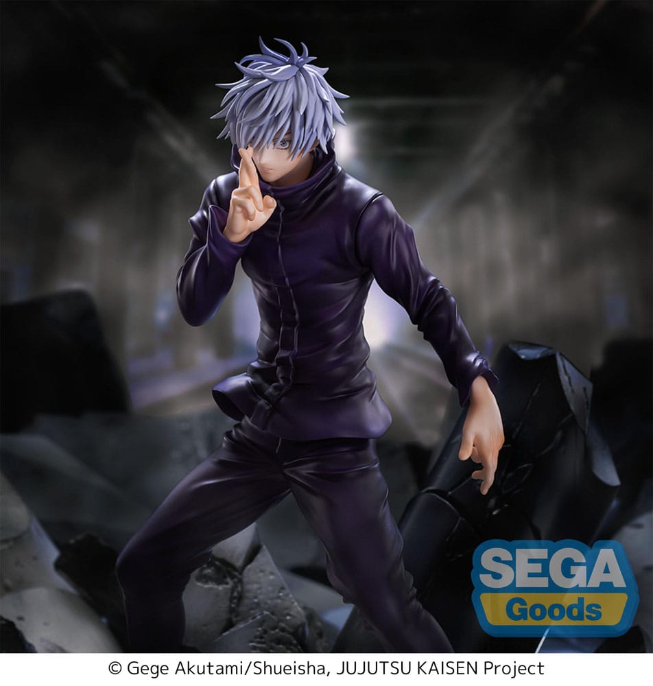 Jujutsu Kaisen Figurizm Luminasta PVC Statue Shibuya Incident Satoru Gojo Unlimited Void 21 cm 6 Jujutsu Kaisen Figurizm Luminasta PVC Statue Shibuya Incident Satoru Gojo Unlimited Void 21 cm - Bilde 6