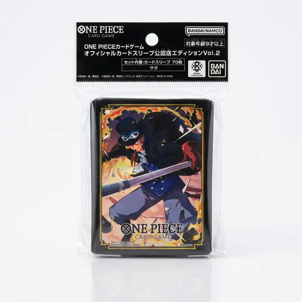 One Piece Card Game Official Sleeves Bandai TCG+ Stores Edition Vol.2 – Sabo 1 One Piece Card Game Official Sleeves Bandai TCG+ Stores Edition Vol.2 – Sabo
