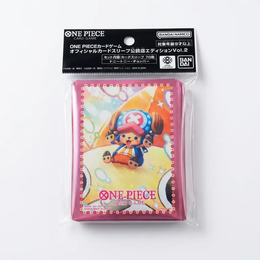 One Piece Card Game Official Sleeves Bandai TCG+ Stores Edition Vol.2 – Chopper 1 One Piece Card Game Official Sleeves Bandai TCG+ Stores Edition Vol.2 – Chopper