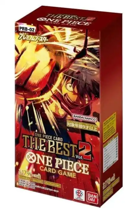 One Piece Card Game The Best Vol. 2 PRB-02 Booster Box (Japansk) 1 One Piece Card Game The Best Vol. 2 PRB-02 Booster Box (Japansk)