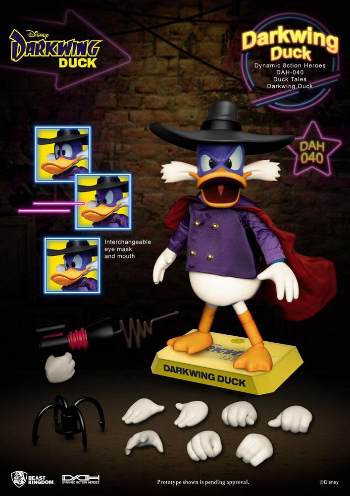 Darkwing Duck Dynamic 8ction Heroes Action Figure 1/9 Darkwing Duck 16 cm 8 Darkwing Duck Dynamic 8ction Heroes Action Figure 1/9 Darkwing Duck 16 cm - Bilde 8
