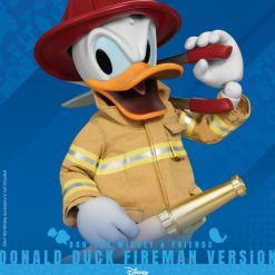 Mickey & Friends Dynamic 8ction Heroes Action Figure 1/9 Donald Duck Fireman Ver. 24 cm 12 Mickey & Friends Dynamic 8ction Heroes Action Figure 1/9 Donald Duck Fireman Ver. 24 cm