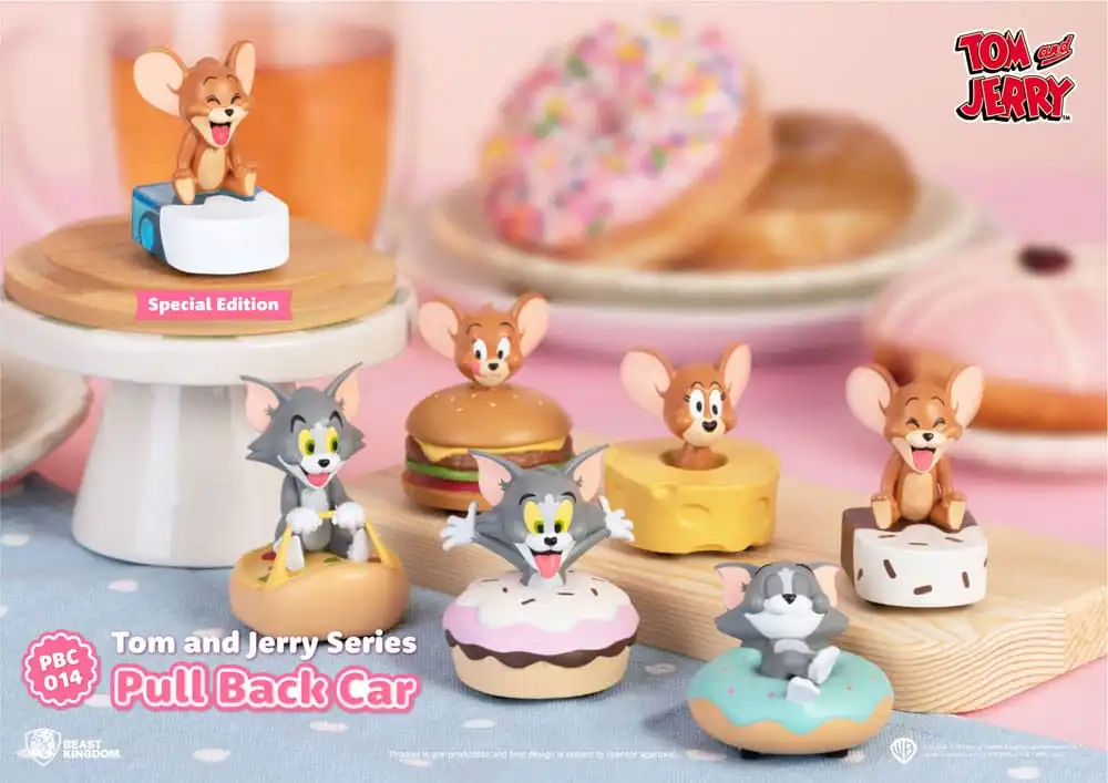 Tom & Jerry Pull Back Cars Blind Box 8 Tom & Jerry Pull Back Cars Blind Box - Bilde 8