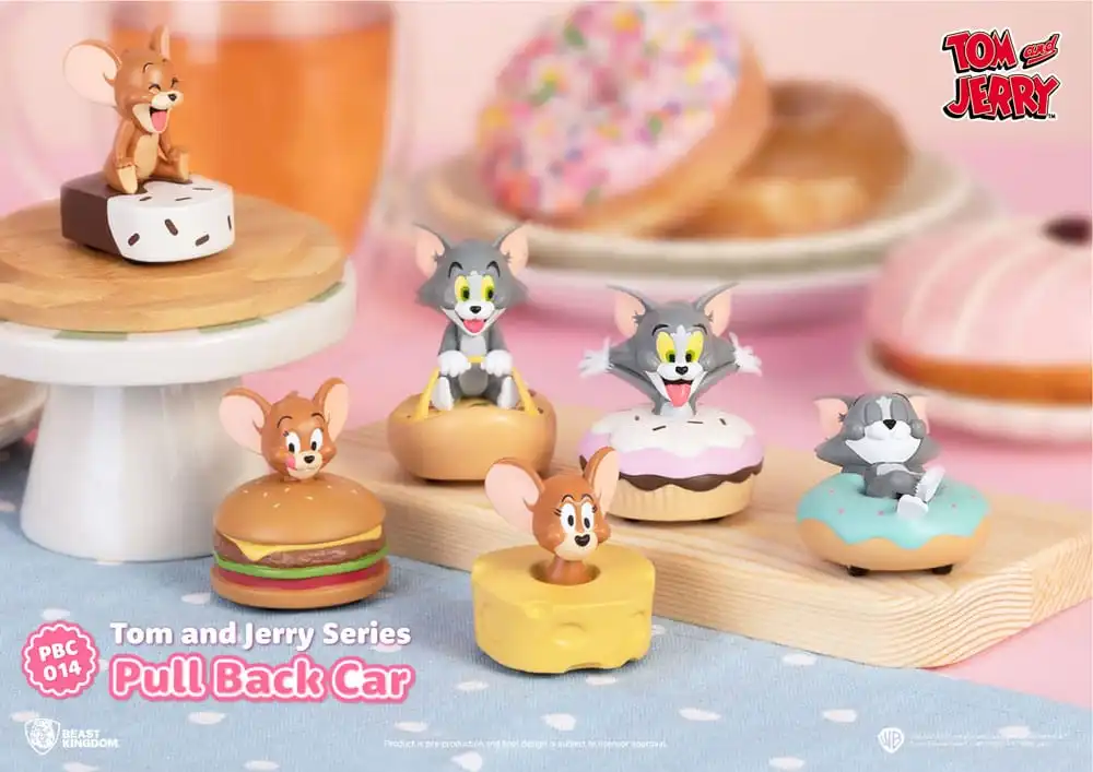 Tom & Jerry Pull Back Cars Blind Box 1 Tom & Jerry Pull Back Cars Blind Box