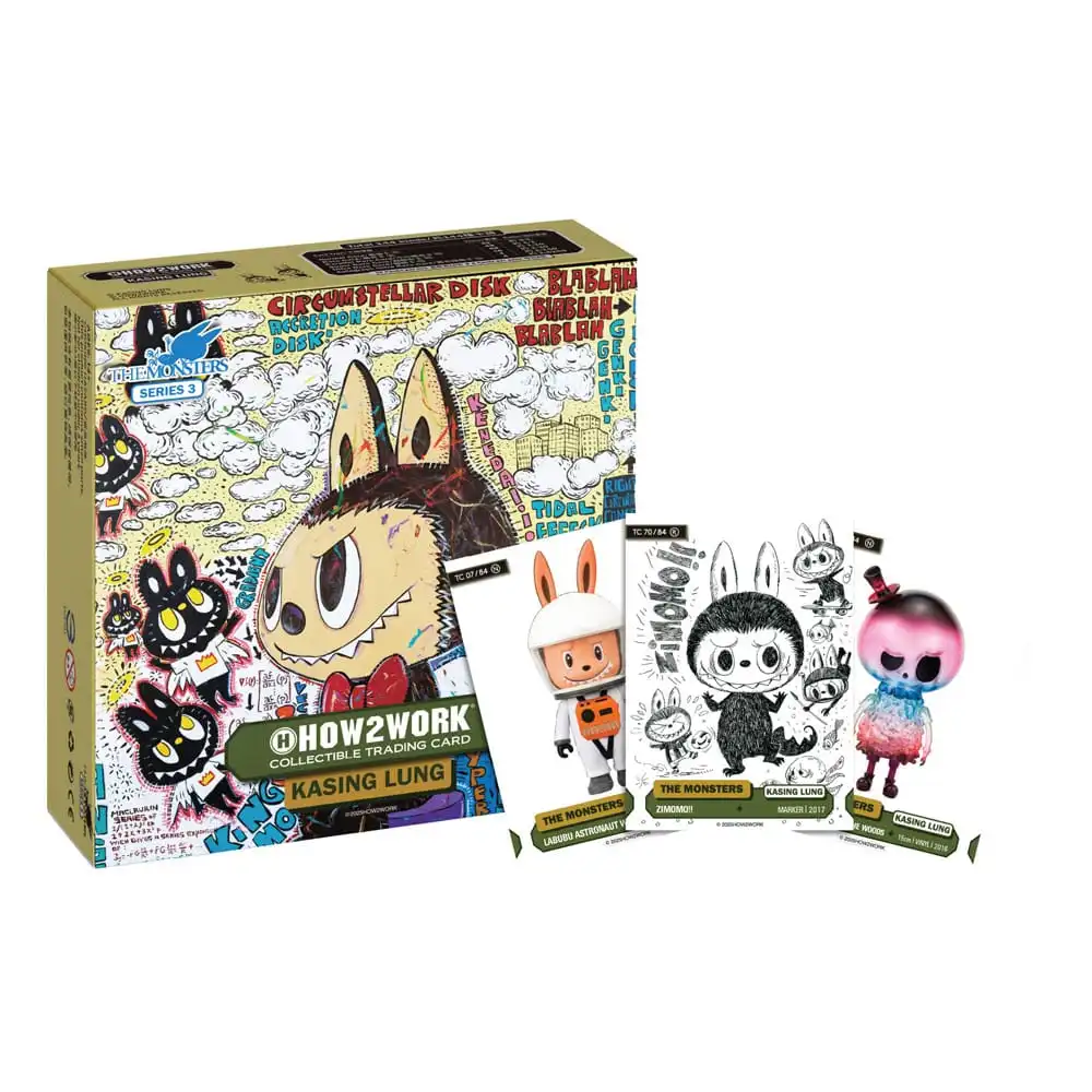 Labubu Chrome Trading Cards The Monsters Series 3 Box 1 Labubu Chrome Trading Cards The Monsters Series 3 Box