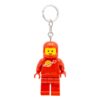 LEGO Light-Up Nøkkelring Astronaut Rød 8 cm