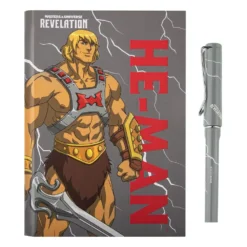 Masters of the Universe: Revelation – He-Man Thunder Deluxe Notatboksett (notatbok + penn)