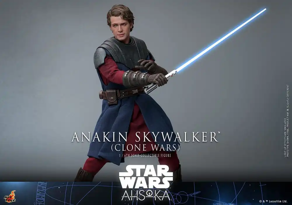Star Wars: The Clone Wars Anakin Skywalker 1/6 Action Figure 5 Star Wars: The Clone Wars Anakin Skywalker 1/6 Action Figure - Bilde 5